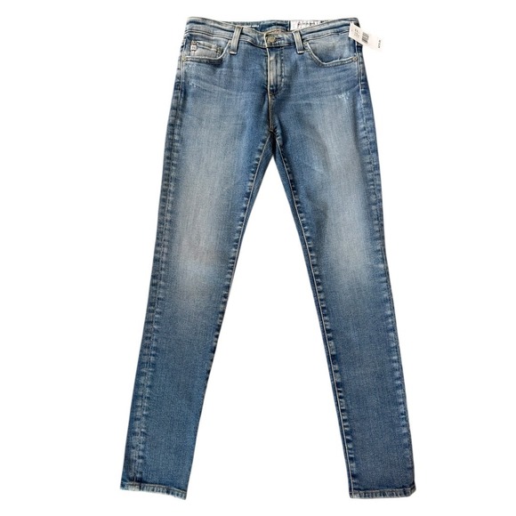 Ag Adriano Goldschmied Denim - AG Adriano Goldschmied The‎ Legging Ankle Super Skinny Jeans Blue Size 4 27 NWT